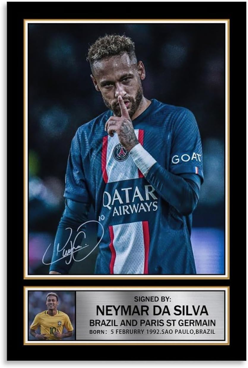 SUKORI Neymar Wall Poster
