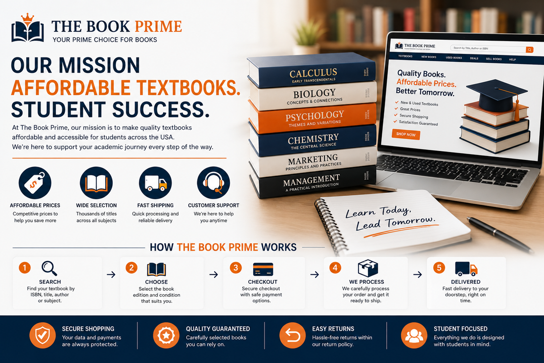About The Book Prime: Our Mission, Affordable Pricing & How We Help Students