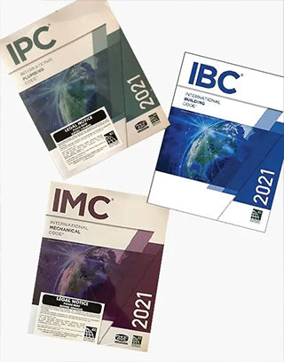 International Plumbing, Mechanical & International Building Code 2021 Edition