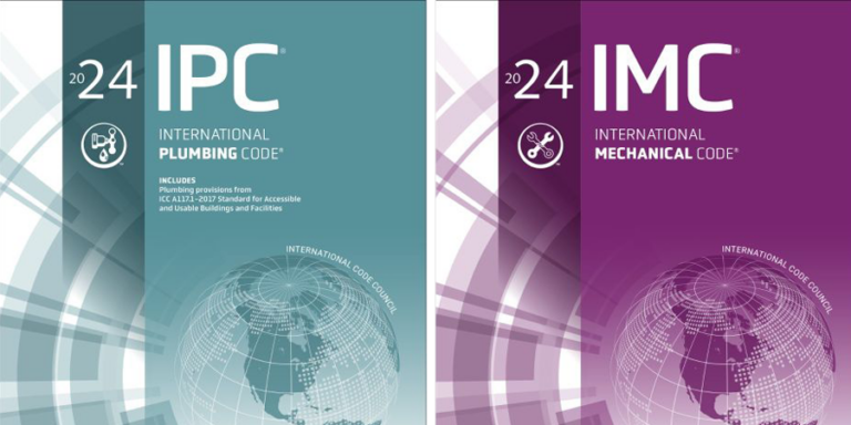 International Plumbing Code (IPC) & International Mechanical Code (IMC) 2024