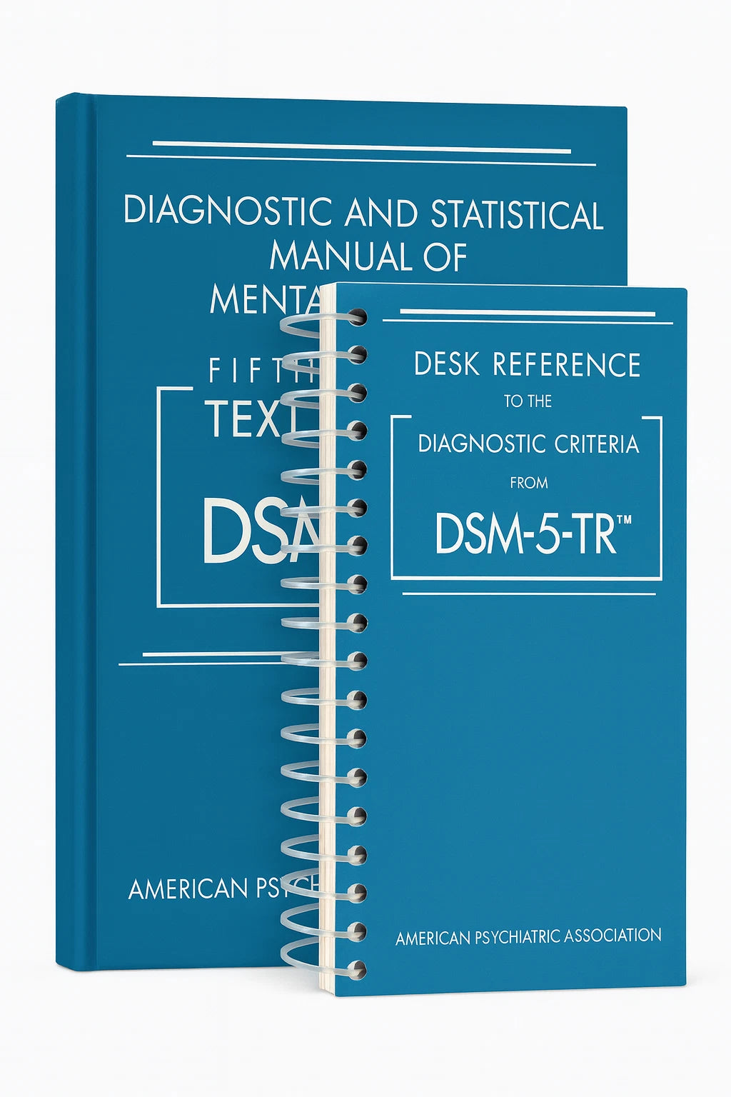 DSM-5-TR Paperback + Desk Reference – 5th Edition Text Revision Combo